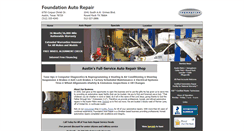 Desktop Screenshot of foundationautorepair.com
